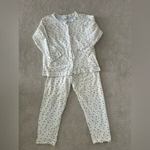 EARTH ANGELS Petite Blue Fleurette Pajamas